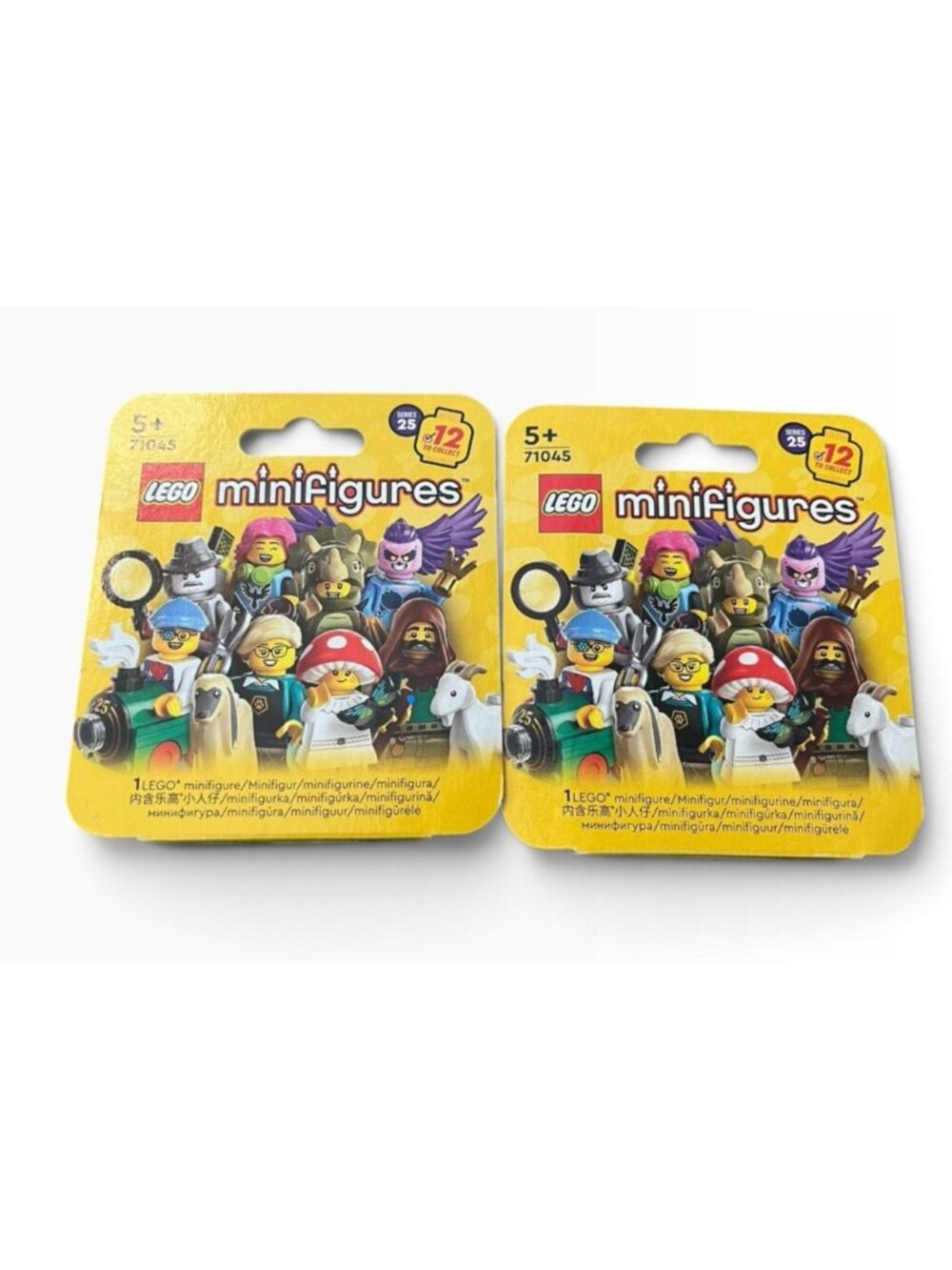 LEGO Series 25 Collectible Minifigure 71045 SEALED Box Lot of 2